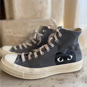 Comme Des Garçons Play Converse Chuck Taylor High Top great condition